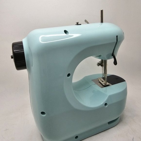 Mini Sewing Machine for Beginner Dual Speed, Space Saver, Portable -Green Aqua - Picture 5 of 13